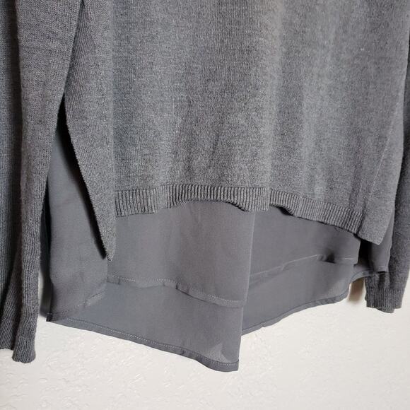 The Limited Sheer Knit Pullover - M - Picture 3 of 5